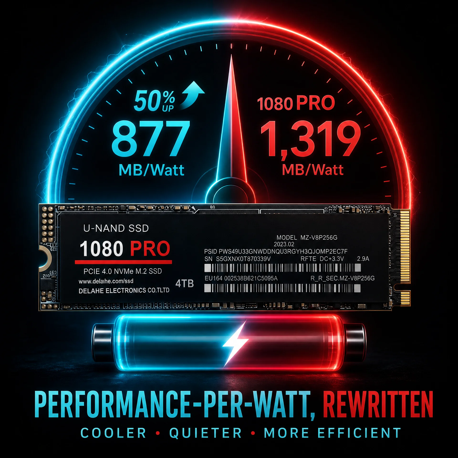 Velocidade de Leitura de 7450M - M.2 Nvme 4Tb Pcie 4.0 Ssd avaliação e preço