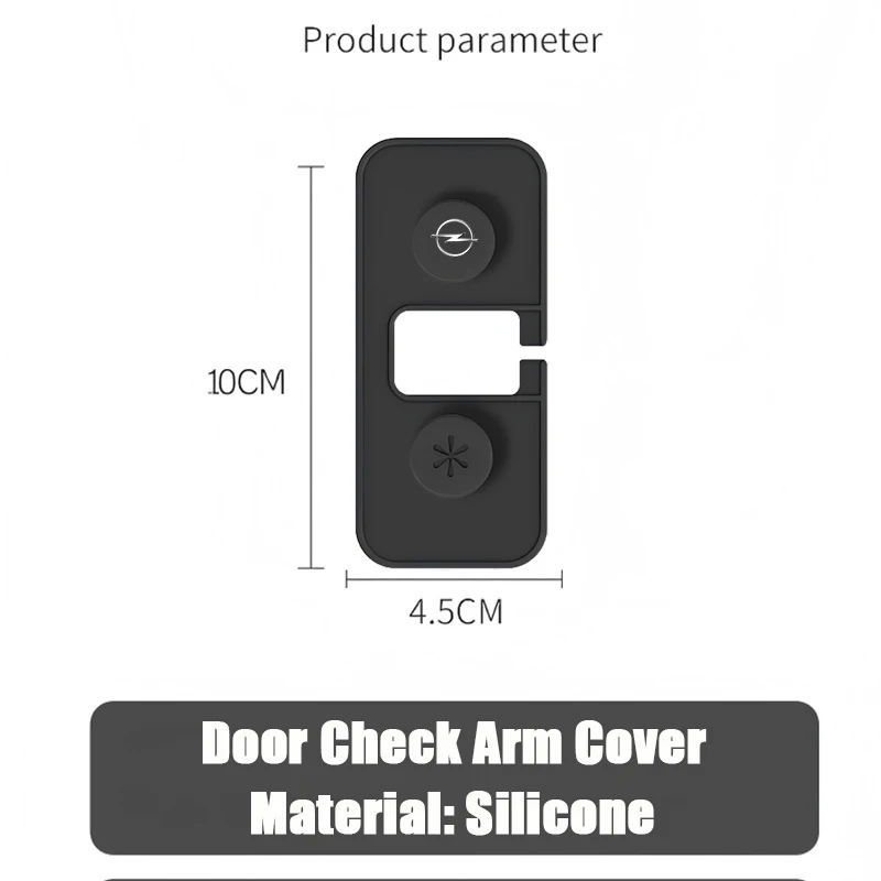 car Door Check Arm Cover Door Lock Protection Anti-rust For Opel Corsa Astra Mokka Grandland X Insignia Zafira Vivaro Combo