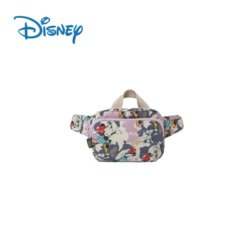 

Disney Mickey Camouflage Printed Shoulder Bag Women's Small Chest Bag Lightweight Cute Small Waist Bag It Lightweight Versatile