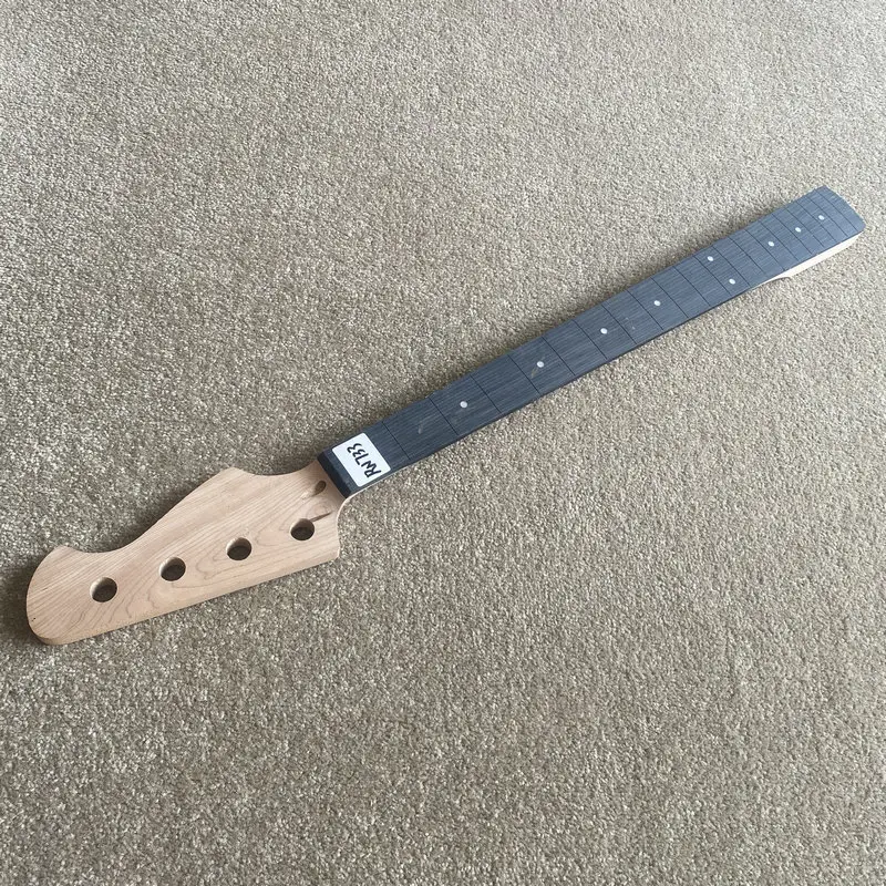RN733 Unfinished Guitar Neck No Frets No Paints 4 String Version Custom Order No Logo for DIY