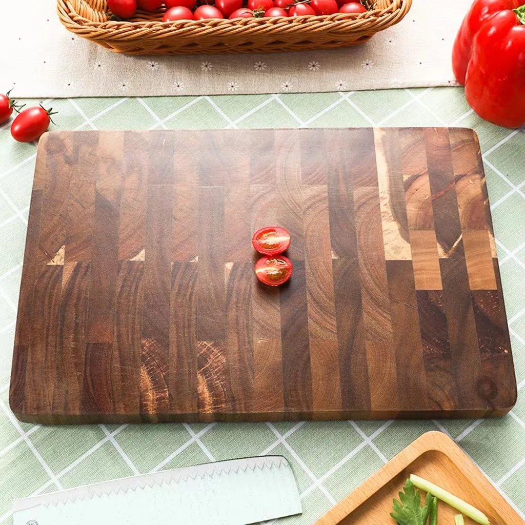 

Cutting board Solid wood splicing Household rectangular Double sided kitchen accessories Damp-proof,kitchen tools