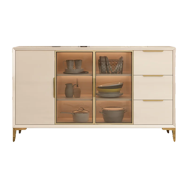 

Dining side cabinet Modern simple light luxury Living room against the wall Tea Wine Kitchen household