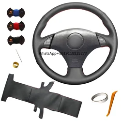 Hand Stitching Artificial Leather Steering Wheel Cover for Toyota RAV4 Corolla Celica MR2 1998 1999 2000 2001 2002 2003 2004