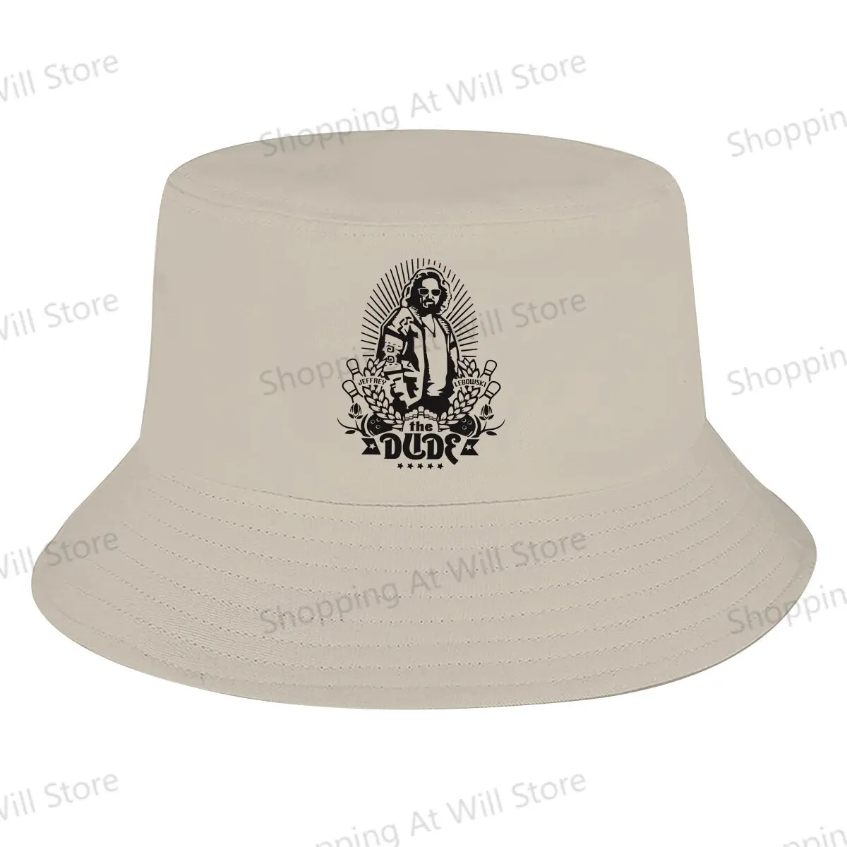 The DudeThe Big Lebowski Unisex Foldable fisherman hat  Men And Women Beach Hat Creative Gift