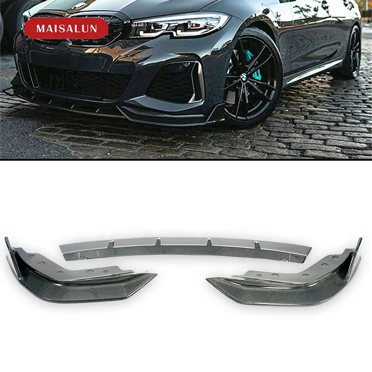 

BR Modification Club Factory Price Carbon Fiber Front Lip For 3 Series G20 G28 2019-ON Carbon Fiber Front Bumper Lip