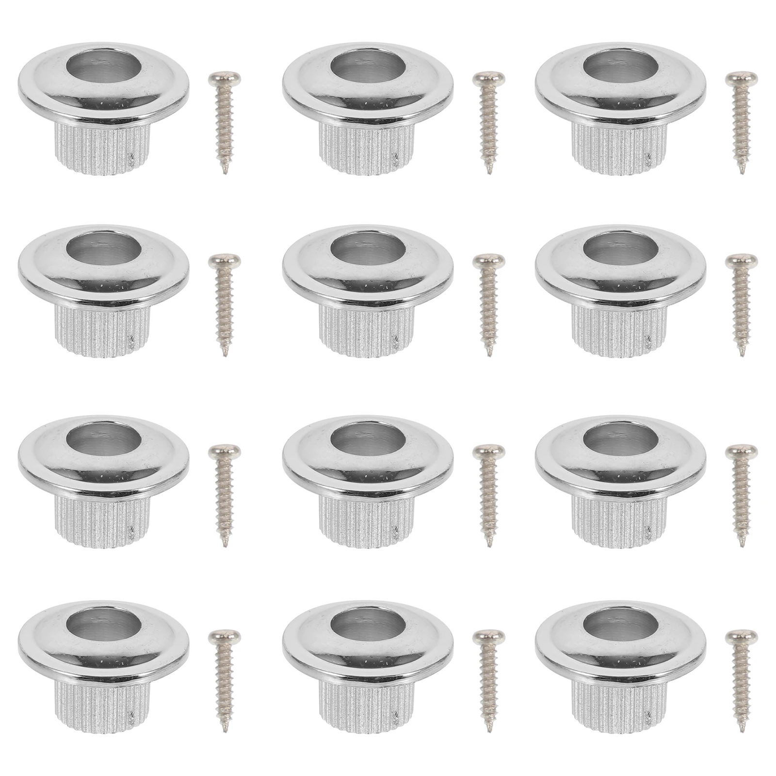 

18Sets Guitar Tuning Pegs Metal String Accessories Durable Professional Replacement Parts for Folk Guitar Durable Tuning Peg