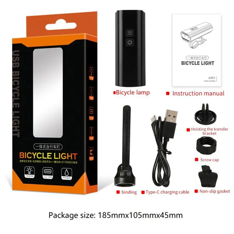 

(ABYM) Велосипедные фары с USB-зарядкой, вращающиеся яркие фонари для езды на открытом воздухе, снаряжение для велоспорта