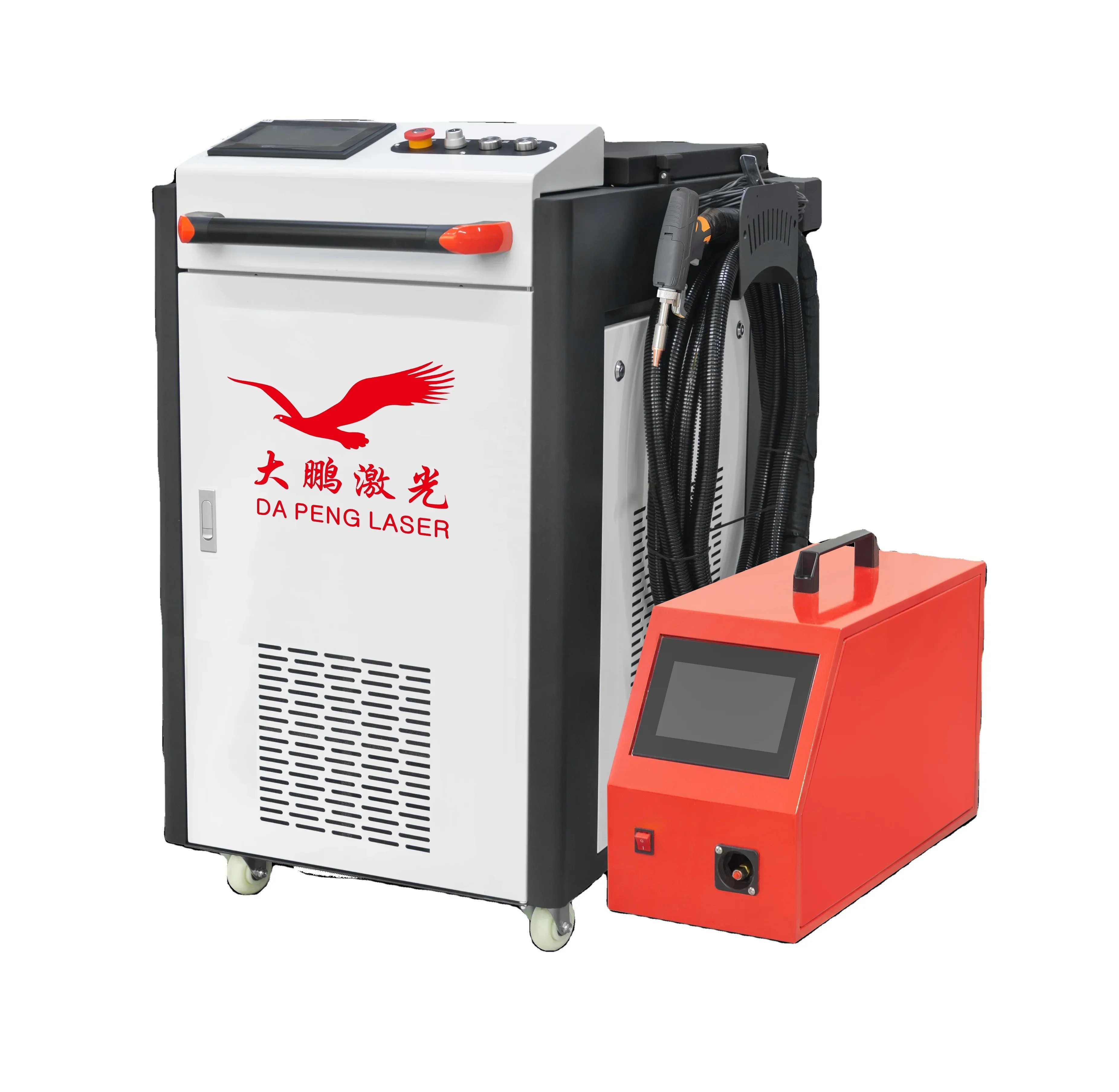 4 In 1 L aser Welding Cleaning Cutting Machine L aser Rust removal 3000W Handheld Fiber L aser Welding Machine