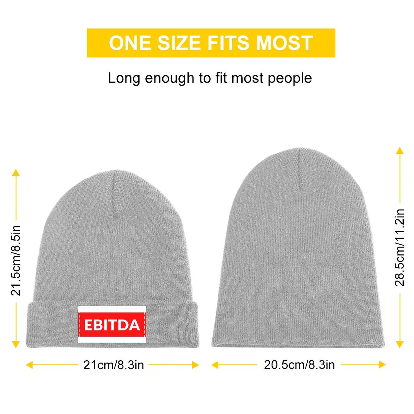 EBITDA Knitted Hat Military Tactical Cap Trucker Hat Hats For Women Men's