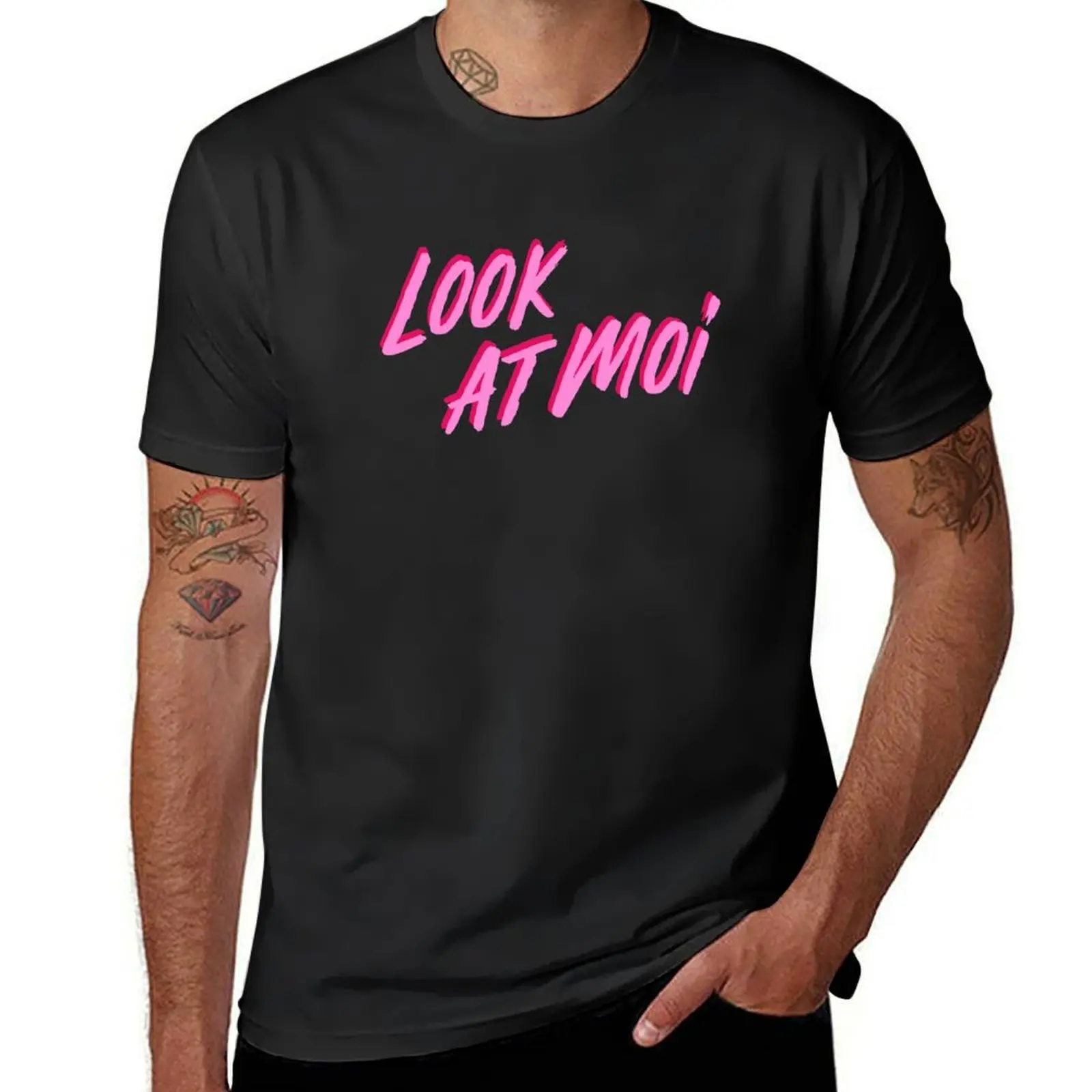 

Look At Moi T-Shirt vintage summer clothes new edition mens white t shirts