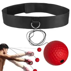 Boxing Training Reflex Balls Headband React Ball Set For Child Training Boxing Workout Equipment Beginners Fitness Reflex Ball