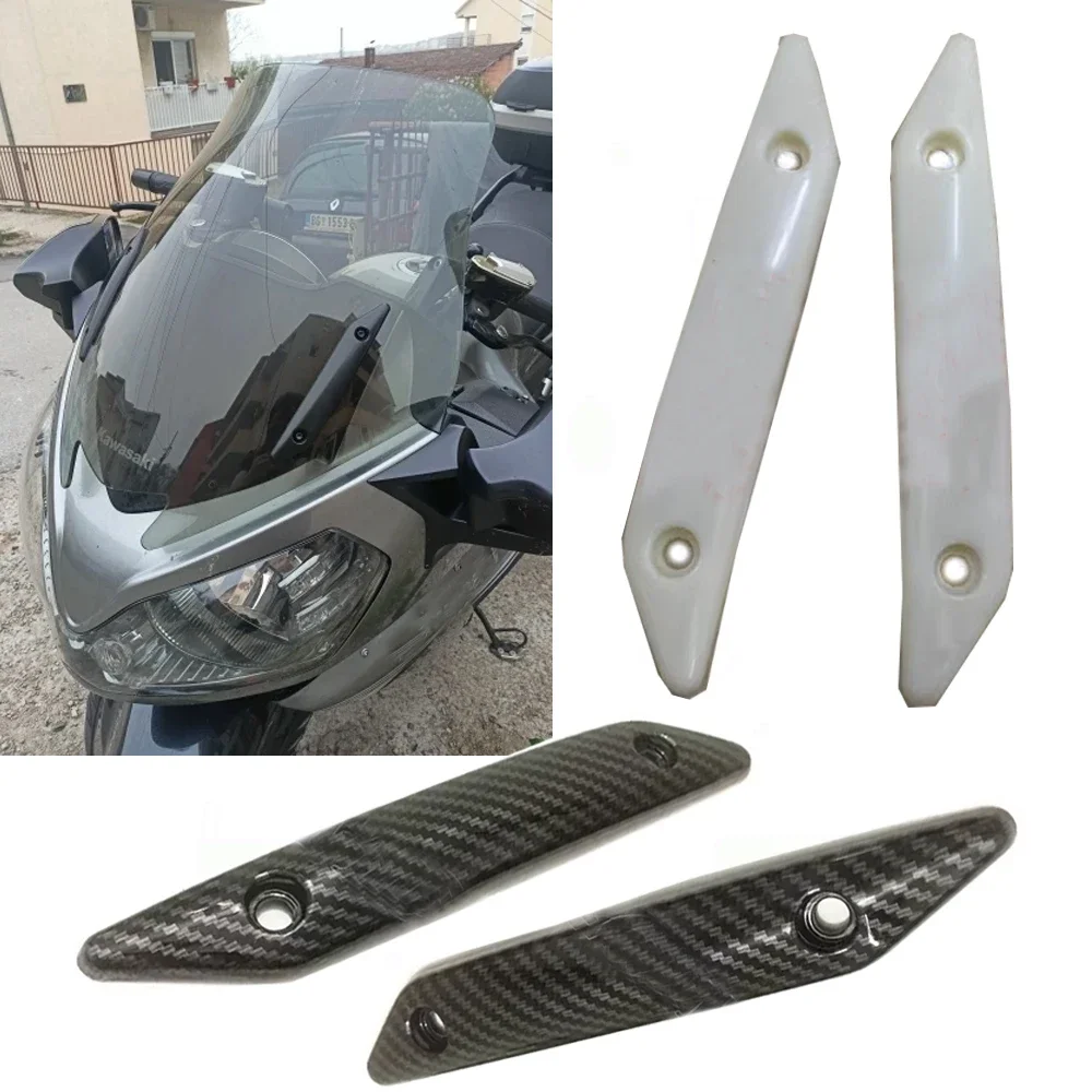 

Кронштейн лобового стекла мотоцикла, крышка лобового стекла, верхняя панель, хомут, обтекатель для Kawasaki GTR1400 2008-2012 2013 GTR 1400, аксессуары