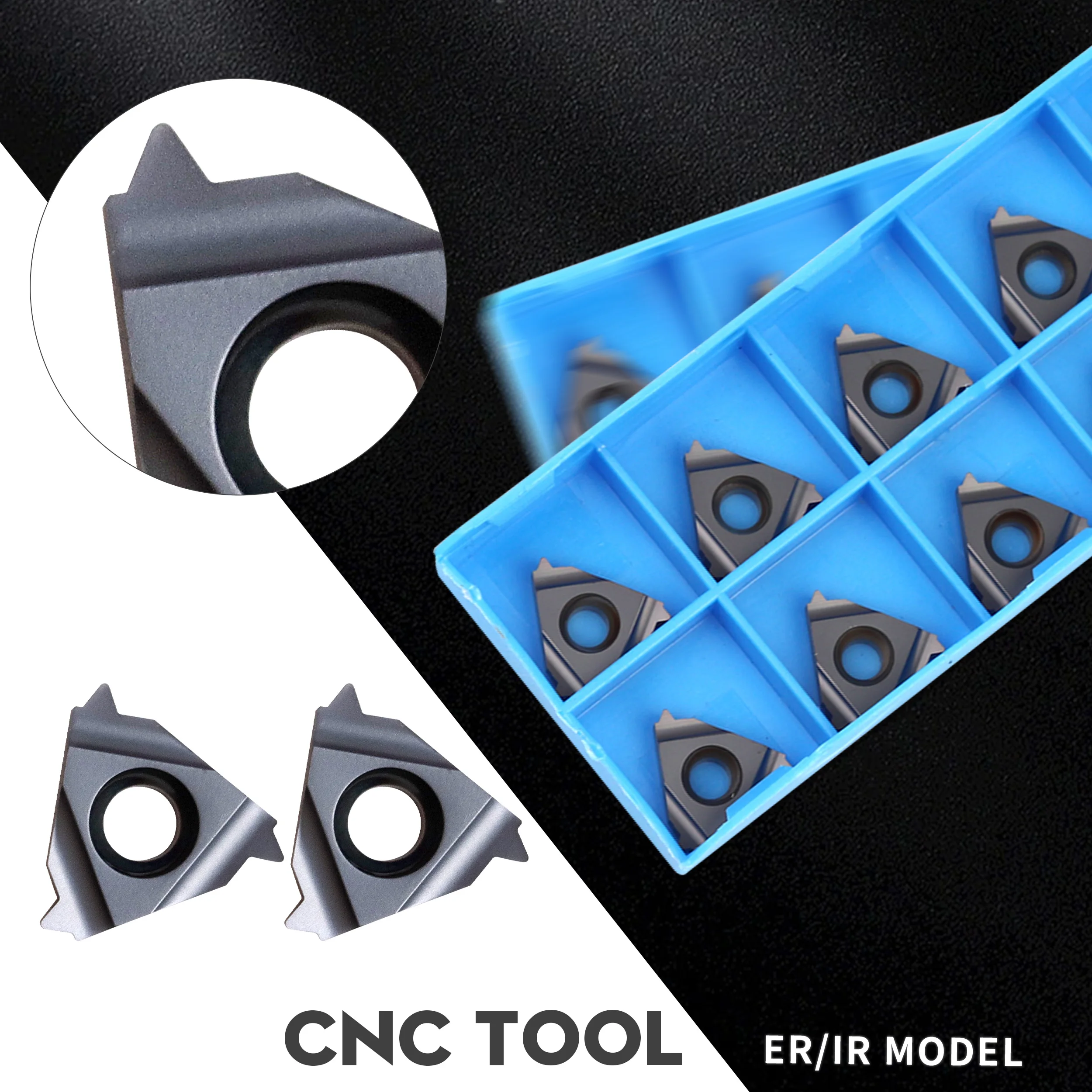 w Nk9030 Cnc Torneamento Carboneto de Inserção Torno Cnc Torneamento Inserção Metal Rosqueado Ferramenta de Rosca da Lâmina 16er 11 w 14 Nk9030 16ir 11 14