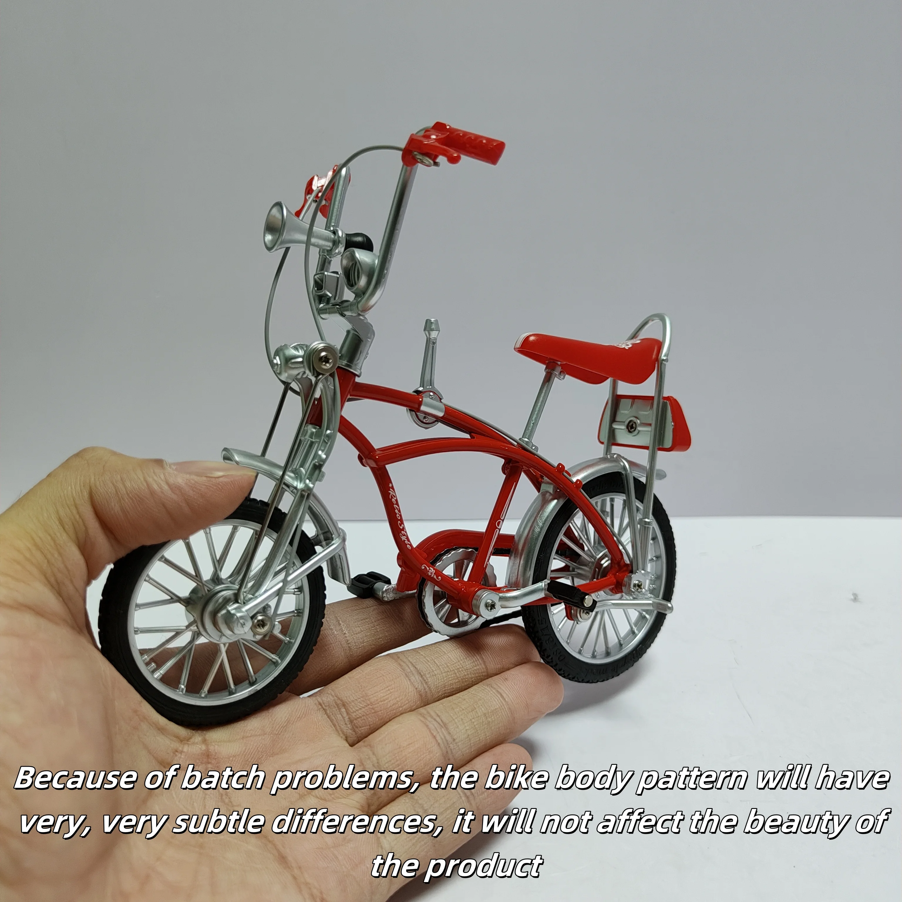 Retro bicycle model, vintage metal bicycle accessories, desktop mini retro style, alloy classical bicycle,home decoration gift