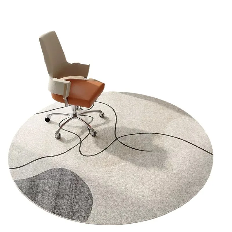

Round carpet, high-end living room carpet, light luxury bedroom, makeup chair, dresser, study, no-care floor mat