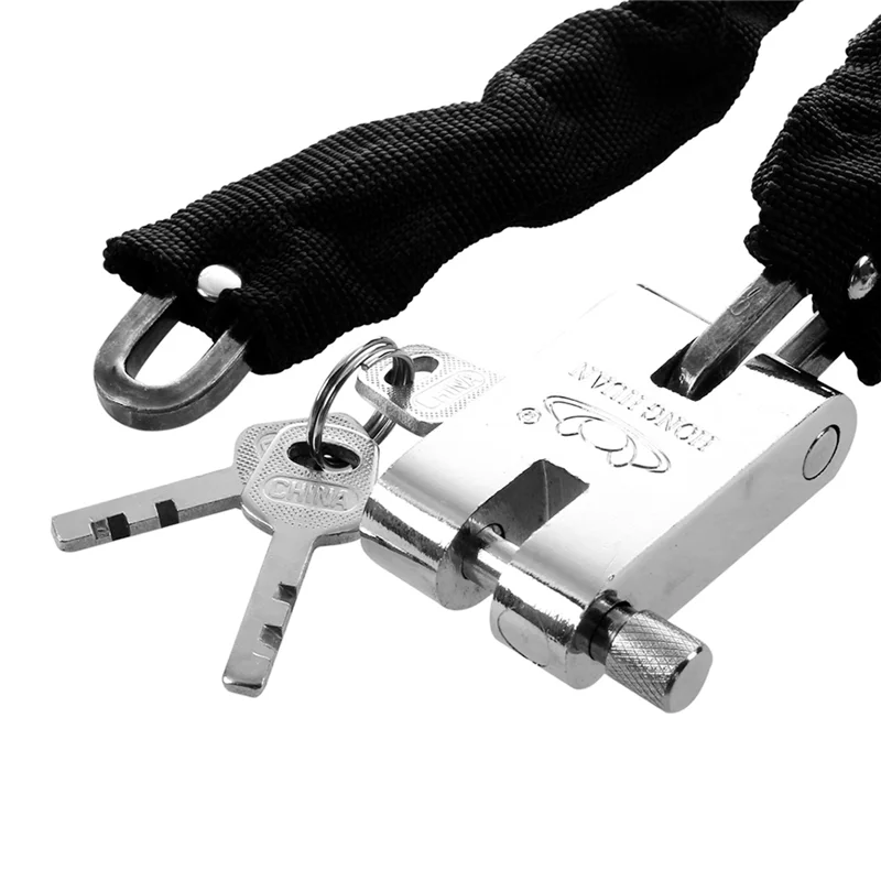 

Велосипедный замок 101 см, металлический противоугонный MTB, дорожный велосипед, сверхмощный предохранительный замок, навесной замок для мотоцикла, замок для велосипедной цепи с ключом, прочный-FSM