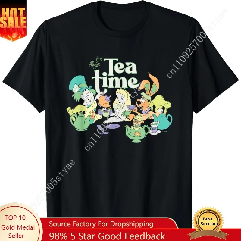 

Disney Alice in Wonderland It’s Always Tea Time Vintage T-Shirt Small