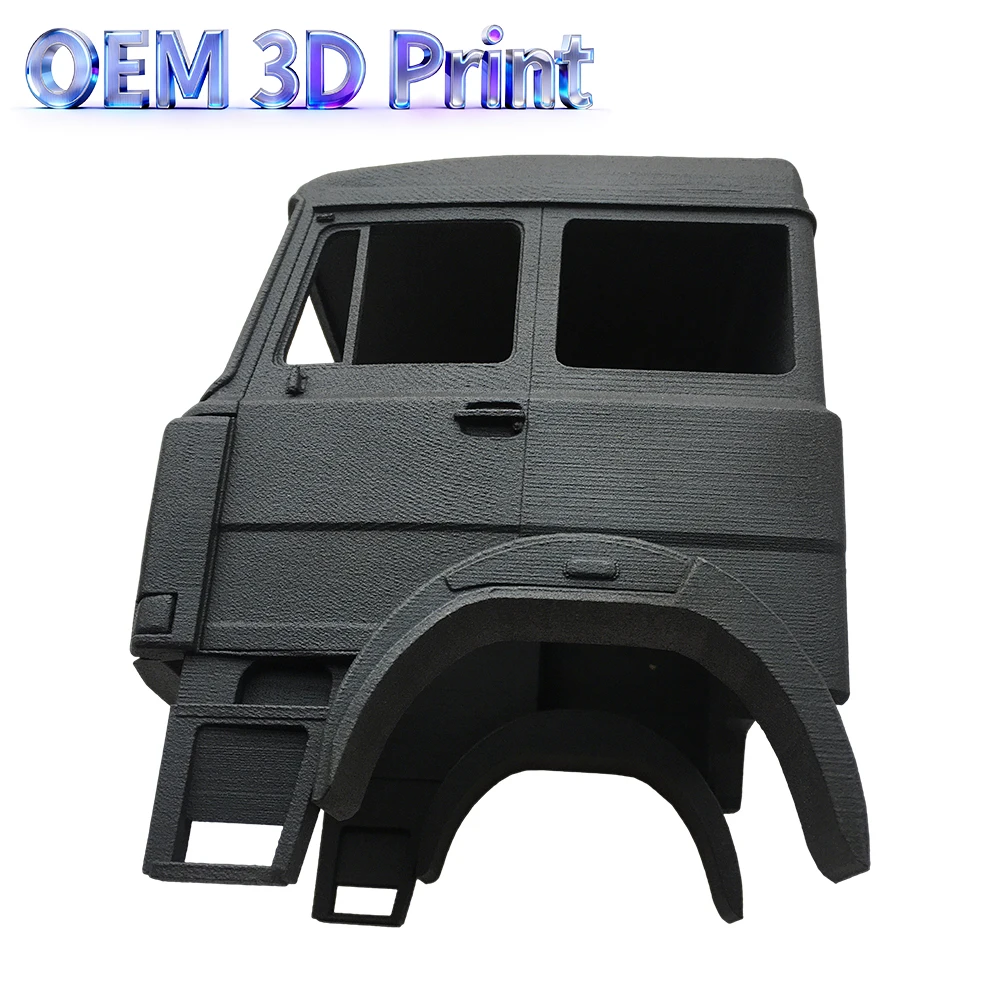 

3D Printing Custom Truck Cab Models, Off-Road Vehicle Body Simulations, Metal, Plastic, and Resin 3D Printing Service Files