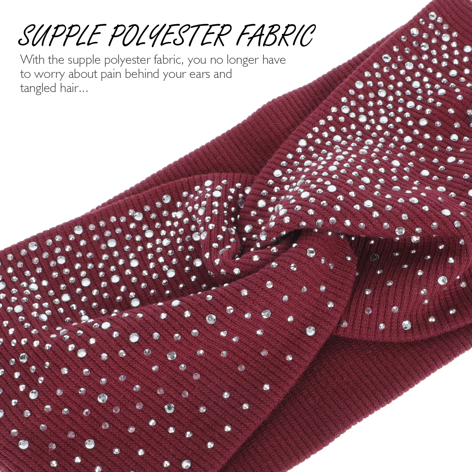 

3Pcs Cross Elastic Yoga Headbands Sports Hairbands Women Lightweight Hair Wraps for Fitness Cross Headbands Elastic Hairbands