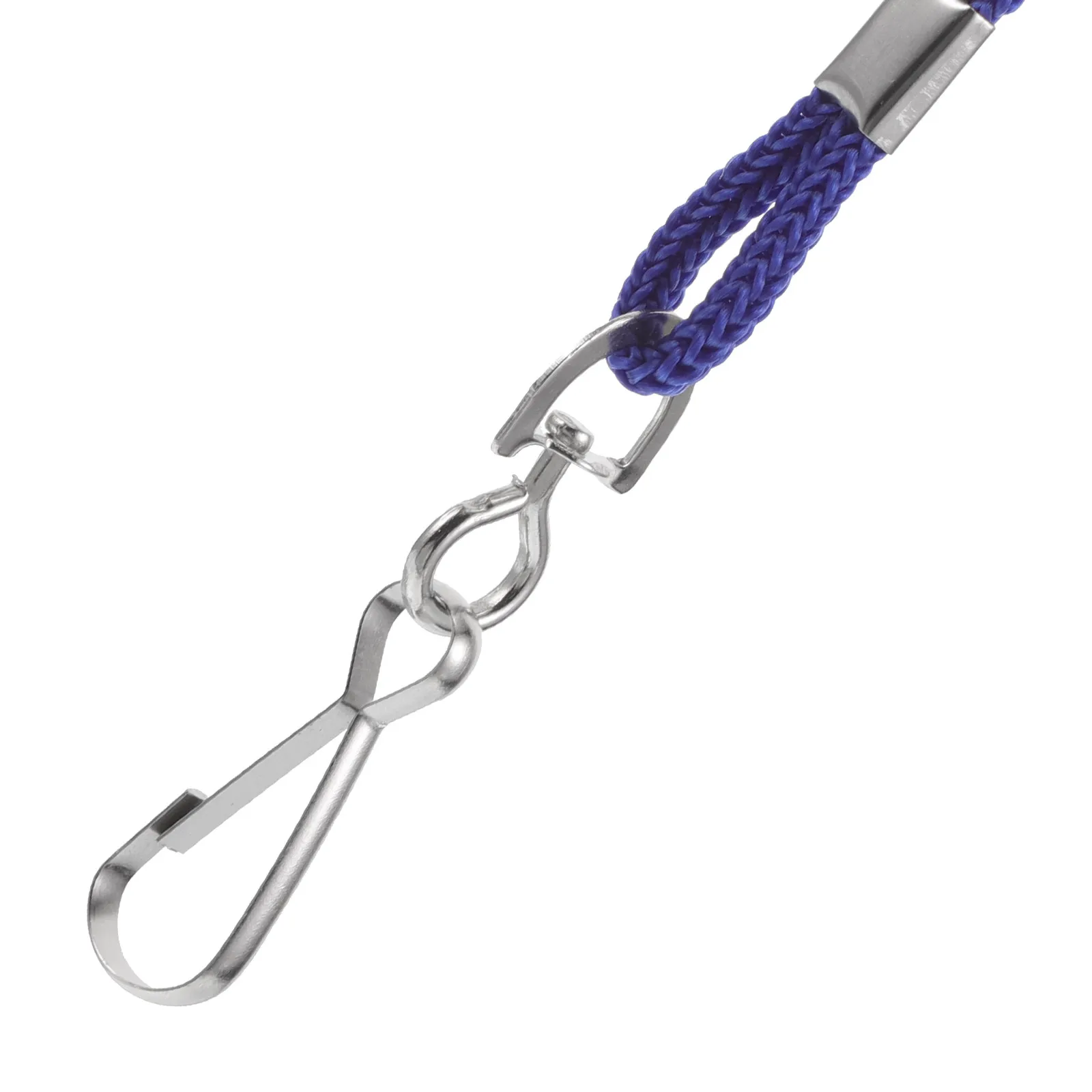 20Pcs Whistle Lanyard Neck Strap Secure Metal Clip Wear-Resistant Cord for Sports Referees Teachers Students Hiking Camping