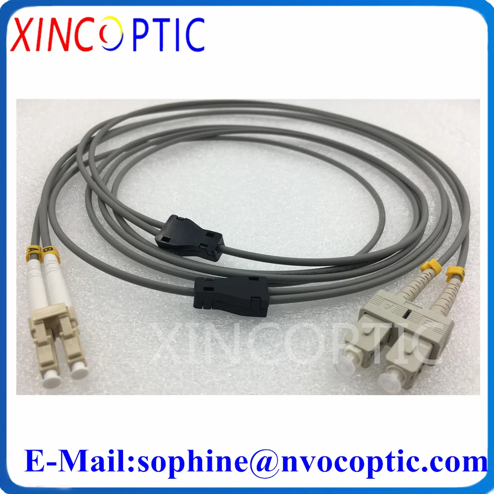 2Core Multimode OM1 Armored Patch Cord 2Fibers 2C MM 30M 50M 100M 150M 200M 300M SC LC FC 2Fiber Optical Fiber Jumper Cable