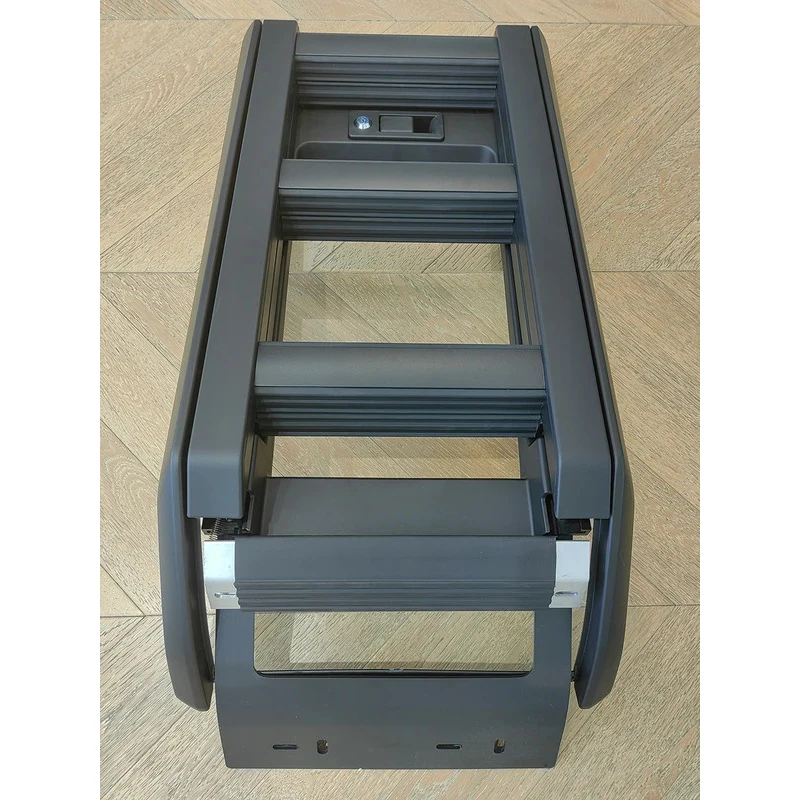 

Best-selling New Design 4x4 Off Road Aluminum Foldable Roof Side Ladder For Defender Side Ladder 2022 2023