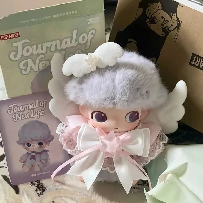 Ropa para muñecas Osky, traje de ángel bonito de 10Cm para muñeca de vinilo, traje hecho a mano para coleccionistas de juguetes, decoración del hogar