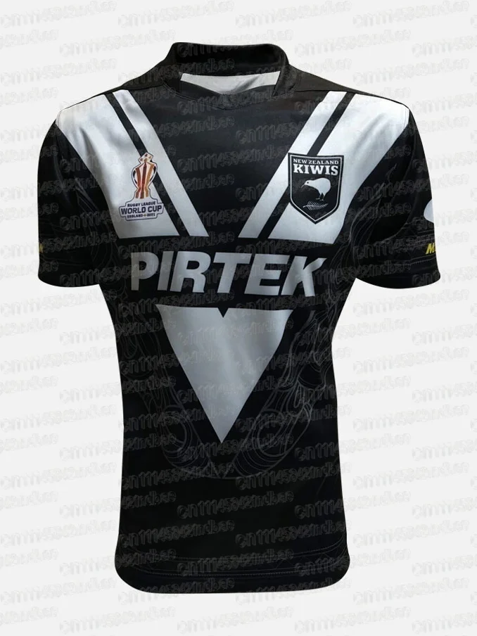 2026 Neuseeland Kiwis Heim- und Auswärts-Trainings-Rugbytrikot 2026 KIWI HOME JERSEY Familien-Partnerlook-T-Shirts Atmungsaktiv Bequem Weich – Detail 8