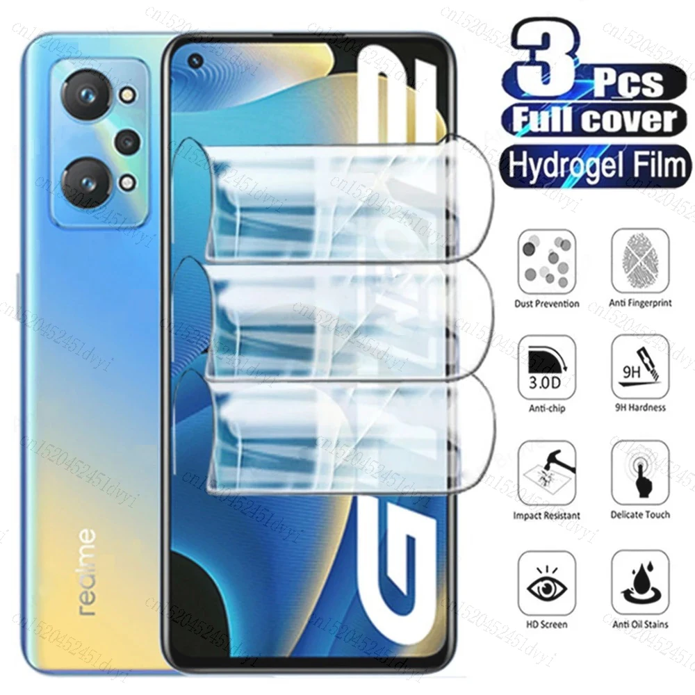 3 шт. Защитная Гидрогелевая пленка для Realme GT Neo 2 2T 3 3T 5 SE, защита экрана на Neo 5 240w 5SE Neo3 150w Neo2 Neo2T
