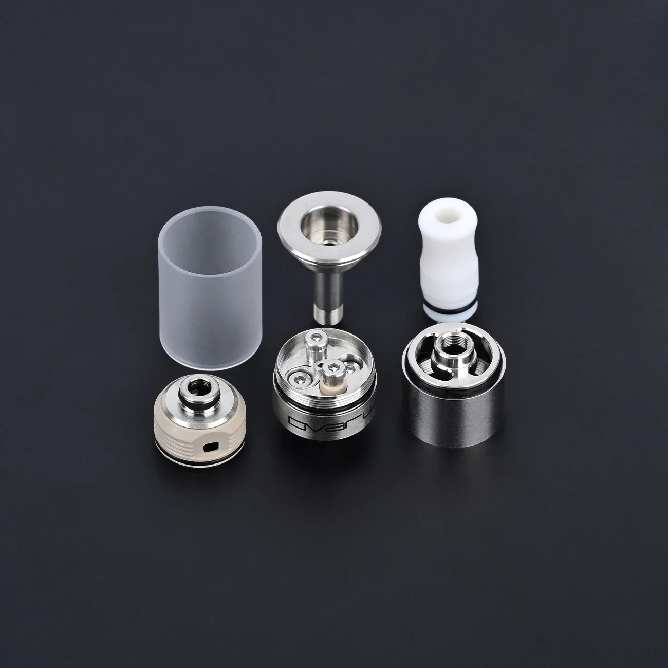 Dvarw 16 RTA 16mm 2ml 316 SS mtl TANK Atomizer vs YFTK Flash e Vapor V4.5S+ FEV RTA