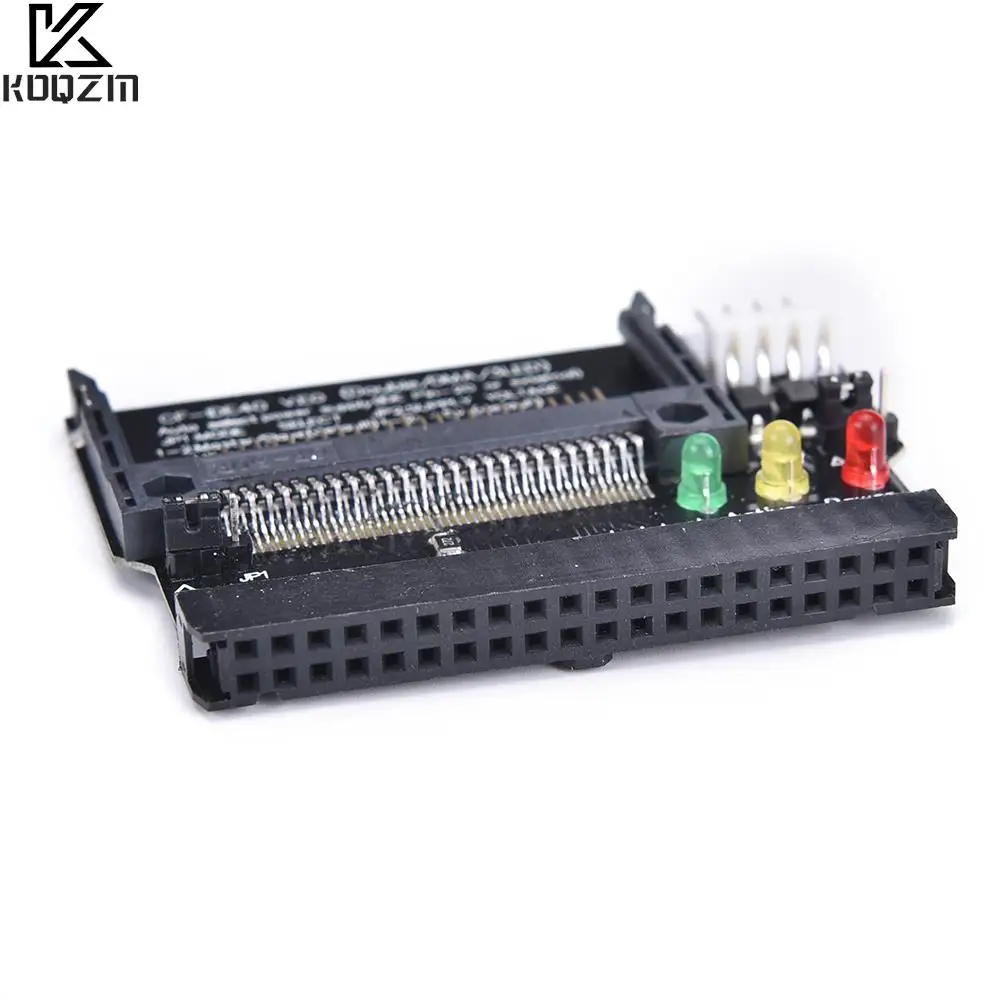 Compact Flash CF para 3.5 conversor feminino, IDE adaptador inicializável, 40 Pin, 1PC