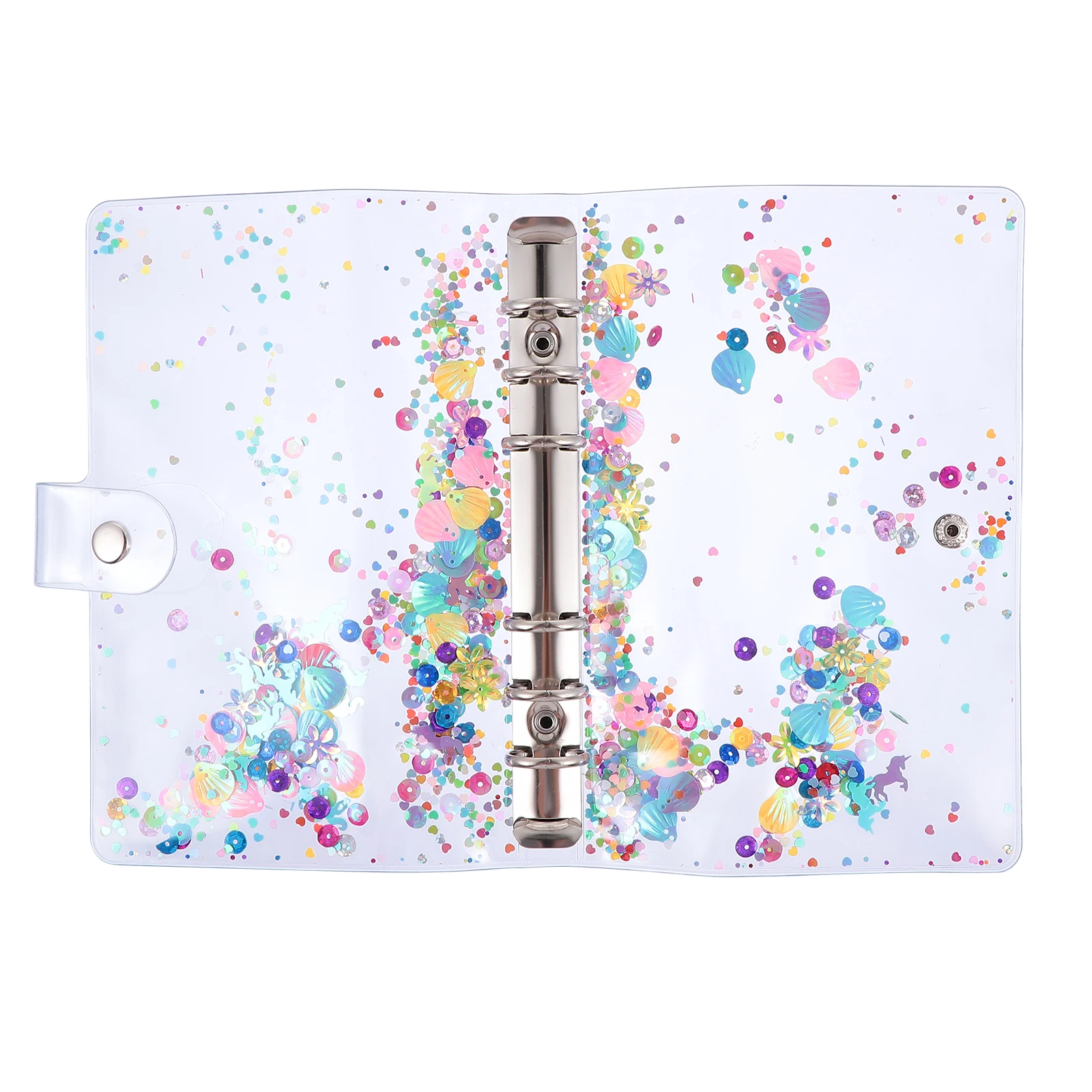 

Binder Case PVC Cover Notebook School Supply Office Notebooks Protector Loose-leaf Transparent