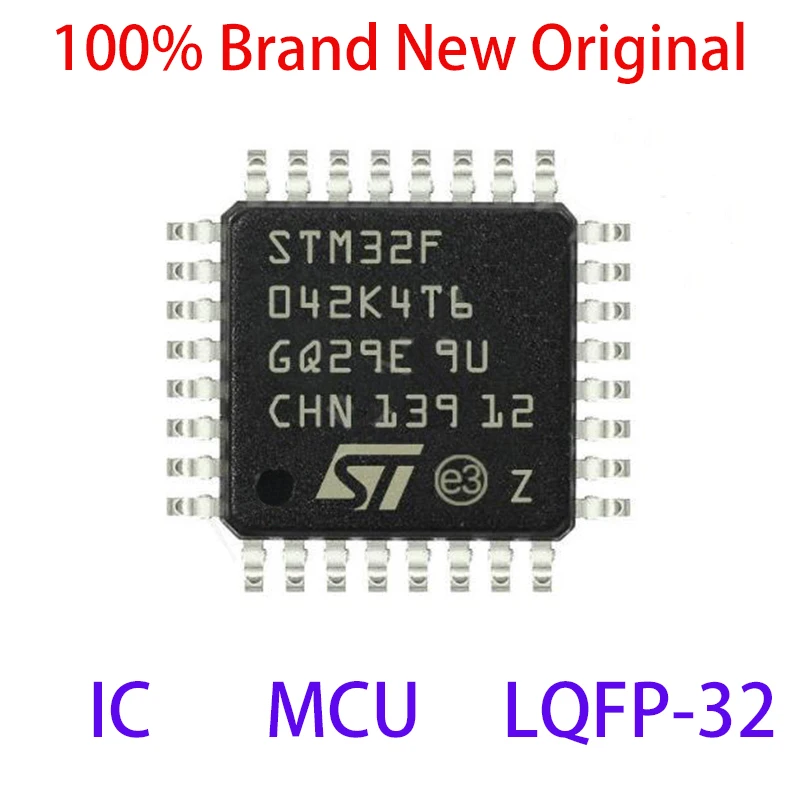 STM32F042K4T6 STM STM32F STM32F042 STM32F042K4 STM32F042K4T 100% Brand New Original IC MCU LQFP-32