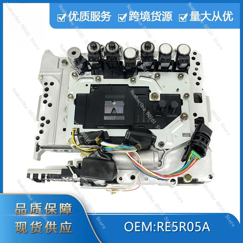 RE5R05A Automatic Transmission Valve Body with TCU Control Unit Assembly, Gearbox Mechatronic Solenoid Module Complete
