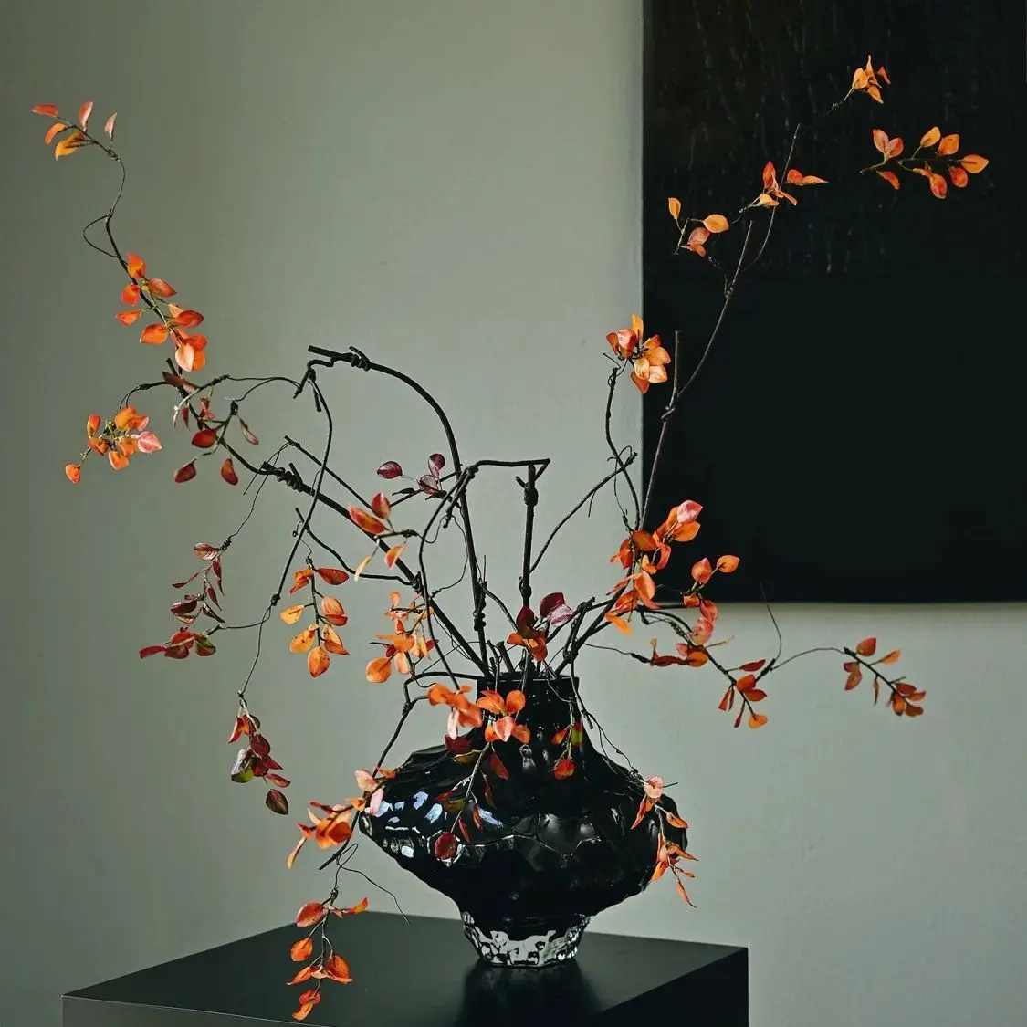 Nordic Glass Vase Transparent Waterborne Flower Arrangement Accessories Home Living Room Ornaments Office Desk Furnishing Decor