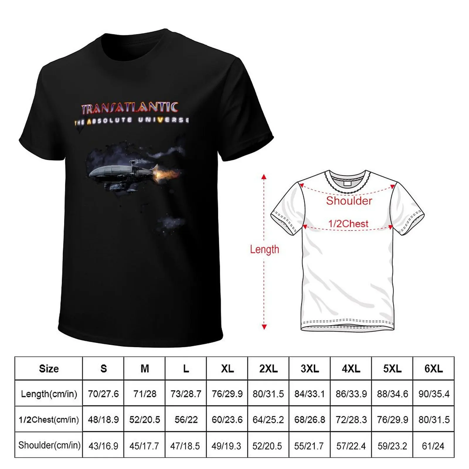 Transatlantic - The Absolute Universe T-Shirt Lightweight Running T-Shirt