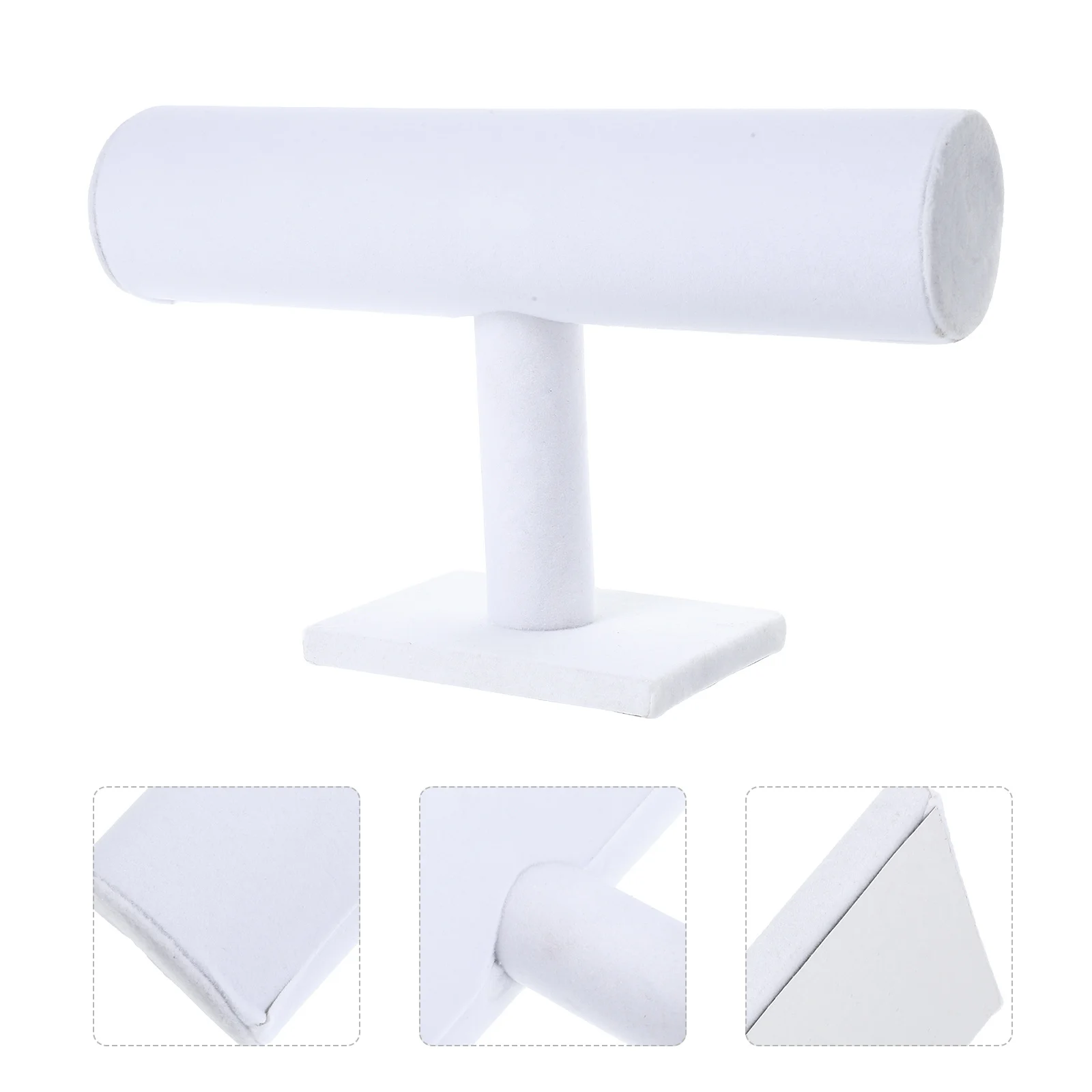 

1pc Bangle Bracelet Holder Scrunchies Display Rack Desktop Jewelry Organizer Stand Smooth Edges Bracelet Display Rack Tabletop