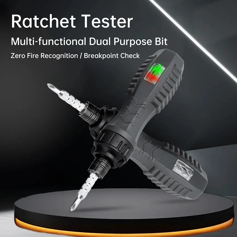 Electric Voltage Tester Pen with Indicator Multi-function Intelligent Induction Screwdriver Electrician Tools 24-250V