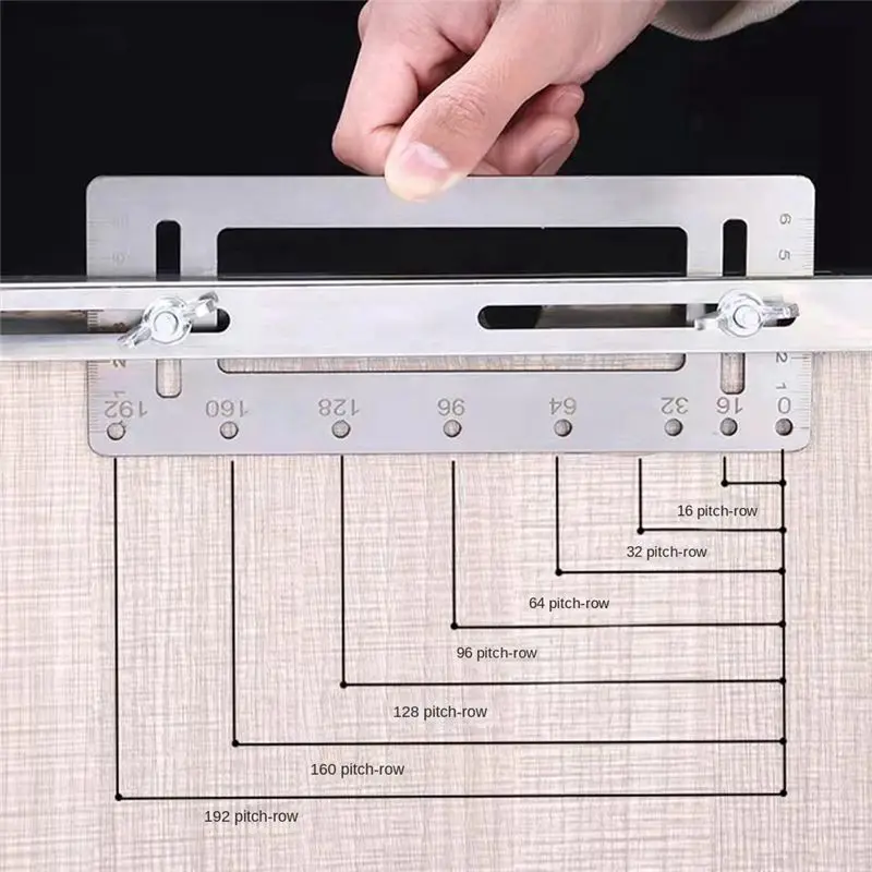 A98E-Dual -Scale Reversal Is Commonly Used With Hand -Punch Positioning Positioner Woodworking Artifacts