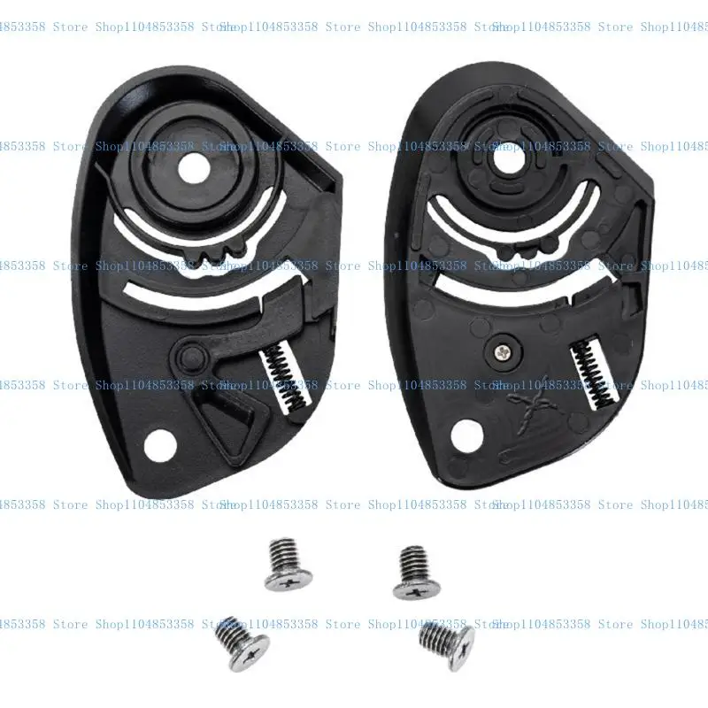 

652F Helmets Accessory Motorcycle Helmets Lens Base Visors Fixing Screws Base for KYT Helmets