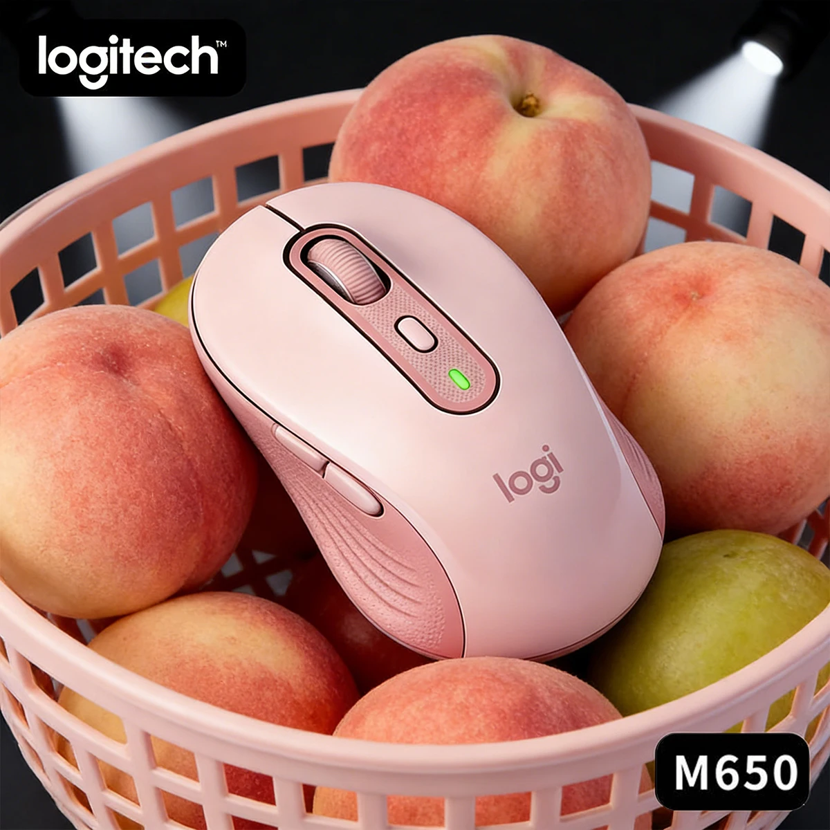 

Logitech M650/M650L Wireless Bluetooth Silent Mouse, High-End Optical Sensor, Programmable Buttons, Office Laptop Ready