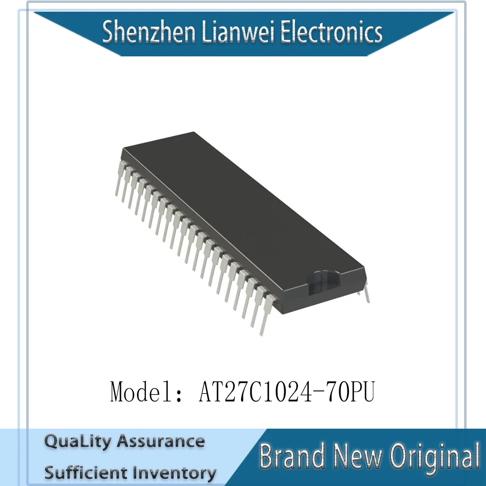 

(1-10 Piece)100% New Original AT27C1024-70PU AT27C1024 IC Chipset DIP-40