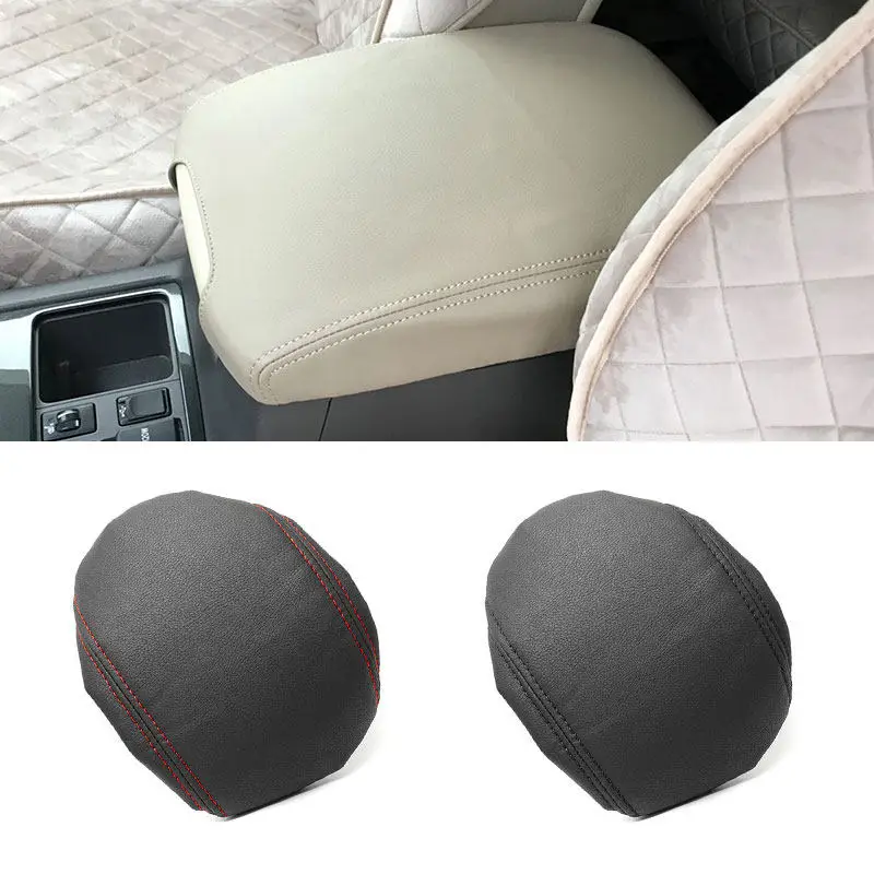 

Для Toyota Land Cruiser Prado 150 2003-2022 автомобильная внутренняя центральная консоль подлокотник защитный чехол из микрофибры кожаные аксессуары