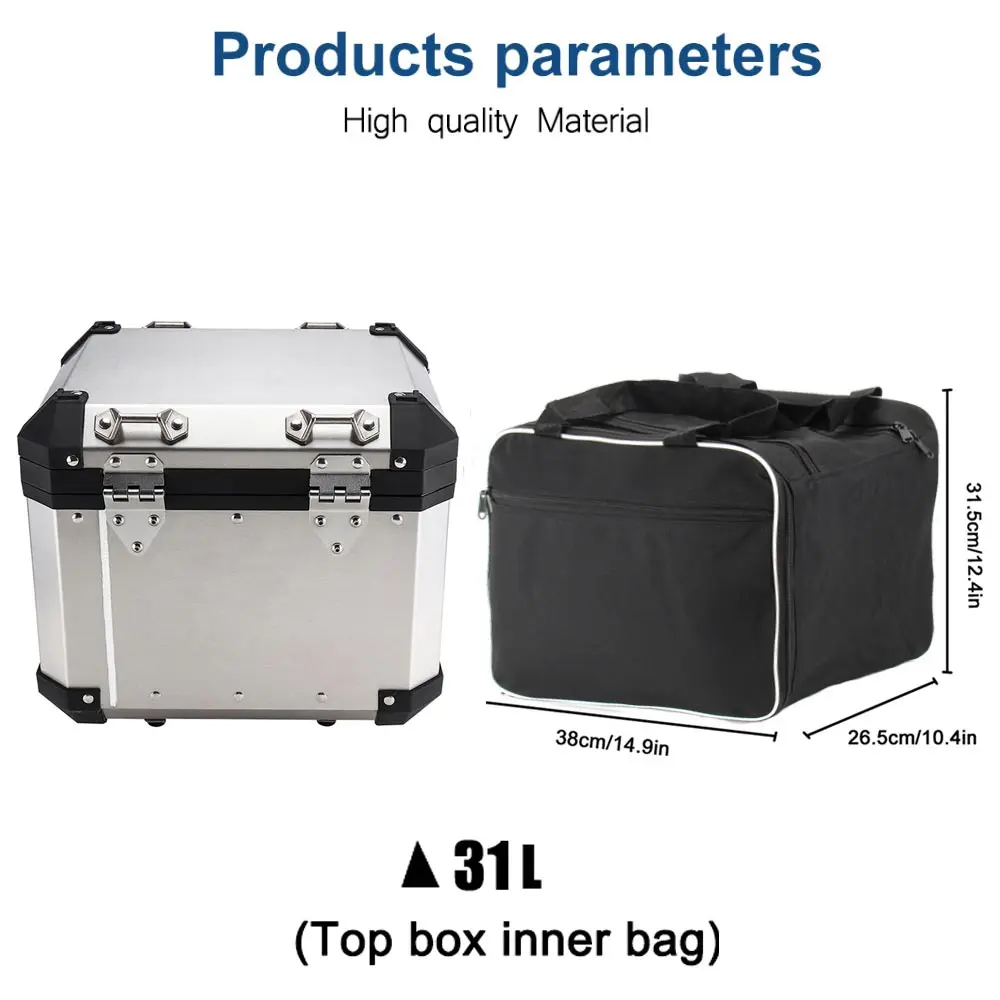 Motorcycle Luggage Bags for BMW R1200GS Adv Black Inner Bags R 1200 GS Adventure WATER-COOLED R1250GS R 1250 GS Adventure