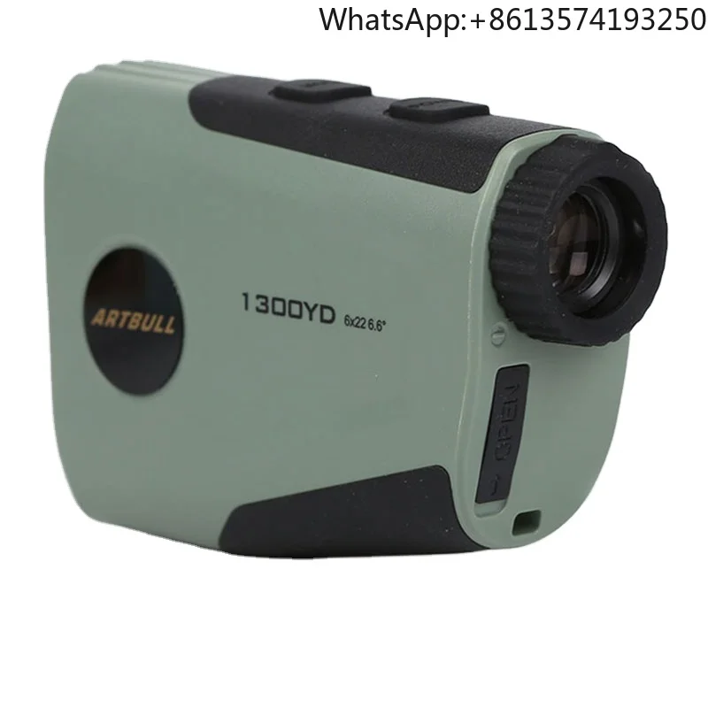 

USB Type-C Rechargeable Golf Rangefinder Hunting 1300yard Telescope With Flag-Lock Vibration Laser Distance Meter