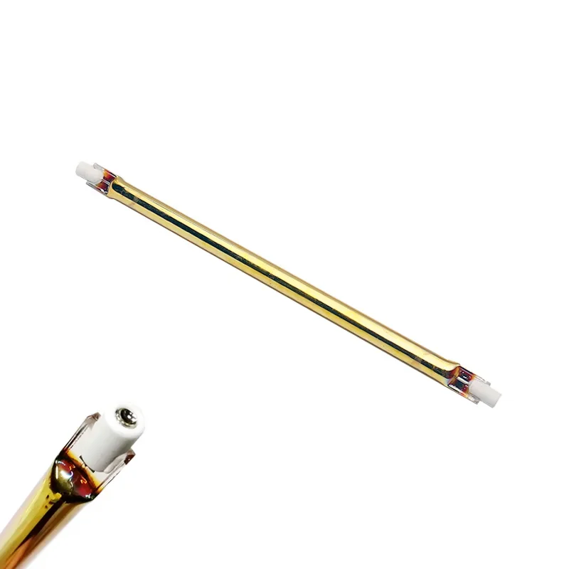Дальняя инфракрасная световая волна Золотая электрическая тепловая трубка Нагревательная трубка Управление нагревом Инфракрасная короткая, средняя и длинная волна Съемная