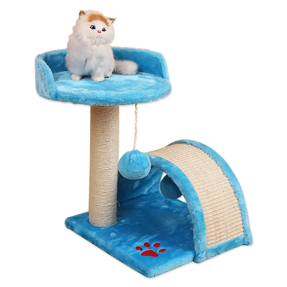 

Moden Fashion Wood Climbing Tree Towers Furniture Pet Scratching House for Cats