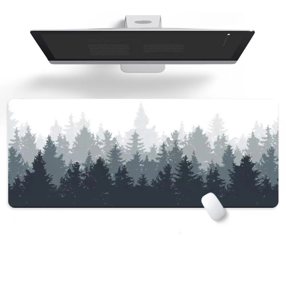 Large Size Keyboard Mats Stitched Edge English Shortcut Keys Gaming Mouse Pad Thickened EXCO Office Non-Slip Desk Mat