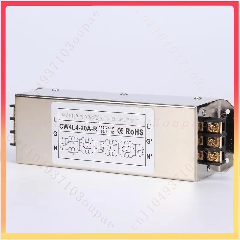 Power Filter 220V FOR CW4L4-3A 6A 10A 20A 30A-R Terminal Four-Level Screw Fixed
