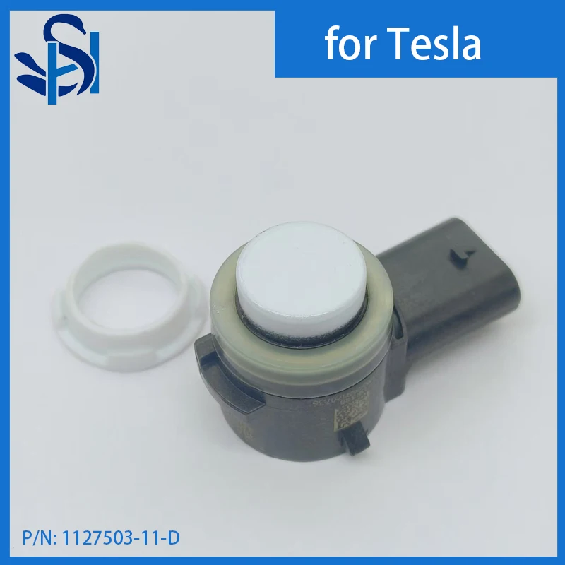 

1127503-11-D PDC Parking Sensor with O-ring Color white For Tesla Model 3 S X Y